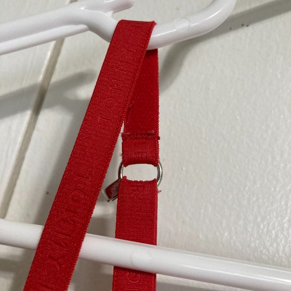 TOMMY HILFIGER Invisible Lift Convertible Bra Red Womens 36 B - Picture 12 of 15